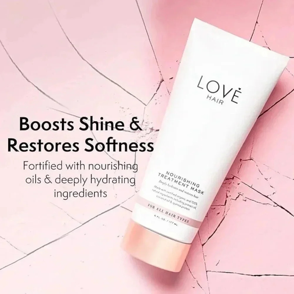 LOVE Hair Mask, All Natural, Paraben‎ & Sulfate Free, Vegan, 6oz - Picture 7 of 7